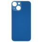 Back Glass (larger camera opening) for use with iPhone 13 mini - Blue