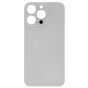 Back Glass (larger camera opening) for use with iPhone 13 Pro - Silver
