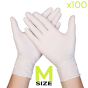 Disposable Nitrile Gloves - Medium (Box of 100)