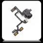 Headphone Jack, Volume and Silent Switch Assembly, Black, GSM for use with iPhone 4