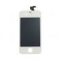 iBic, LCD Screen and Digitizer Assembly with Speaker Grill and Camera Hold, White, for use with iPhone 4 AT&T