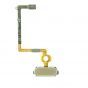 Home Button Flex cable for use with Samsung Galaxy S6 G920, Gold