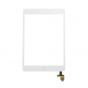 Glass and Digitizer Assembly for use with iPad Mini & iPad Mini w/Retina, White, with IC chip and home button flex cable