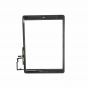 Glass and Digitizer Full Assembly with Home Button Flex Cable Installed, Black, for use with iPad Air