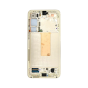 OLED Digitizer Screen Assembly with Frame for use with Galaxy S23 Plus (Cream)