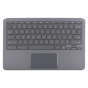 Keyboard/Palmrest/Touchpad for use with HP 11 G7 EE Chromebook, Part Number: L52573-001
