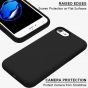MyBat Fuse Series Case for use with Apple iPhone 8/7/iPhone SE (2020)/6S/6 - Rubberized Black