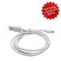 MyBat MFi Lightning SYNC CABLE (4 FT) - White