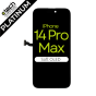 Platinum Soft OLED Screen Assembly for use with iPhone 14 Pro Max