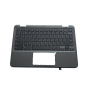 Keyboard/Palm (no trackpad) for use with Dell 3100 Model ap2fd000300 (7 Port openings)