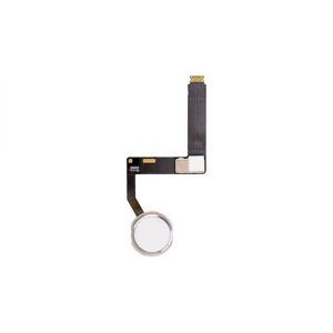 Home Button Assembly with Flex for use with iPad Pro 9.7" (Silver)