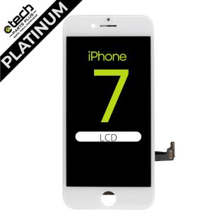 Platinum LCD Screen Assembly for use with iPhone 7 (White)