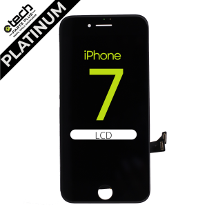Platinum LCD Screen Assembly for use with iPhone 7 (Black)