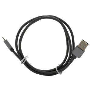 Braided Lightning Cable (4ft) (Grey)