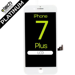 Platinum LCD Screen Assembly for use with iPhone 7 Plus (White)