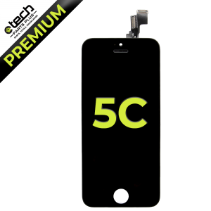 Premium LCD Screen Assembly for use with iPhone 5C, Black
