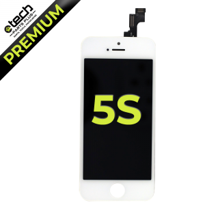 Premium LCD Assembly for use with iPhone 5S/SE (2016)(White)