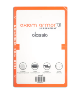 Axiom Armor Classic ScreenFilm™ Screen Protectors - 20 Pack (Small)