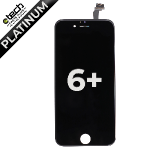 Platinum LCD Assembly for use with iPhone 6 Plus (Black)