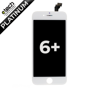 Platinum LCD Screen Assembly for use with iPhone 6 Plus (White)