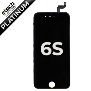 Platinum LCD Screen Assembly for use with iPhone 6S (Black)
