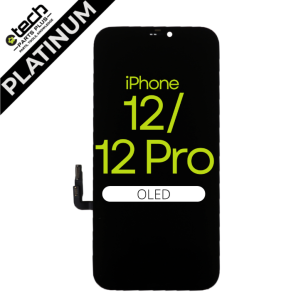 Platinum OLED Assembly for use with the iPhone 12 / iPhone 12 Pro