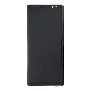 OLED Digitizer with frame for use with Samsung Galaxy Note 8 - Orchid Grey