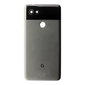 Back Glass for use with Google Pixel 2 XL (Black)
