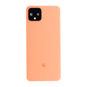 Back Housing with Small Parts for use with Google Pixel 4XL (Orange)