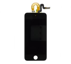 LCD, Digitizer and Glass Screen Assembly, Black, for use with Gen 5 iPod Touch 32gb and 64gb