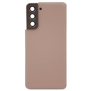 Back Glass with Camera lens for use with Galaxy S21  (Phantom Pink)