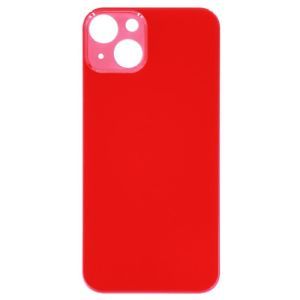 Back Glass (larger camera opening) for use with iPhone 13 - Red