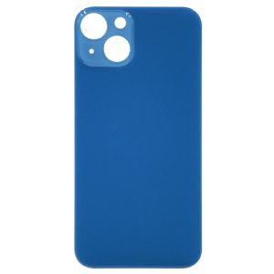 Back Glass (larger camera opening) for use with iPhone 13 - Blue