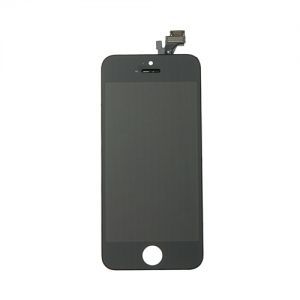 LCD with Digitizer and Frame, Full Assembly for use with iPhone 5, Black A++