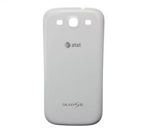 Battery Cover for use with Samsung Galaxy S III (S3) White AT&T i747