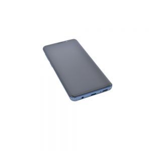 LCD & Digitizer assembly (with frame) for use with Samsung S9 (Blue) 