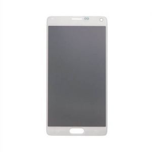 LCD & Digitizer Assembly for use with Samsung Galaxy Note 4 SM-N910, Frost White (no home button & flex)