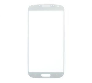 Glass only for use with Samsung Galaxy S4 White Frost (No Logo)