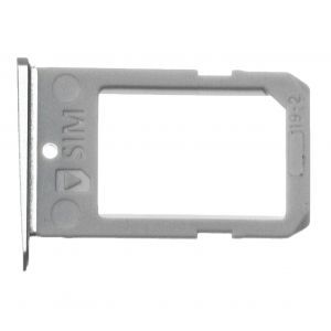 SIM Tray for use with the Samsung Galaxy S6 Edge, Silver