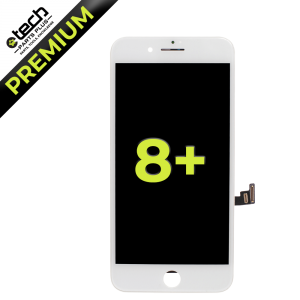 Premium LCD Assembly for use with iPhone 8 Plus (White)