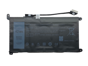 Battery with cable for use with Dell 11 3100 Chromebook, Part Number : JPFMR