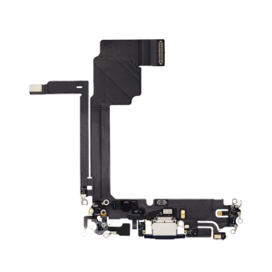 Charging Port Flex Cable for use with iPhone 15 Pro Max (Blue Titanium)