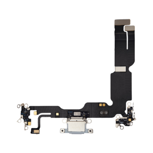 Charging Port Flex Cable for use with iPhone 15 Plus (Blue)