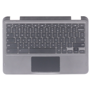 Keyboard/Palmrest/Touchpad for use with Dell 3100 2 in 1 Chromebook Ports on One Side Only, Part Number: 09X8D7