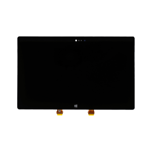LCD Assembly for use with Microsoft Surface 2 (1572) (Black), Part Number:
