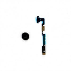 Home button with flex cable for use with iPad Mini 1/2 (Black)