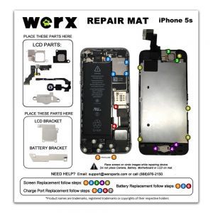 Magnetic Screwmat - iPhone 5S/SE 