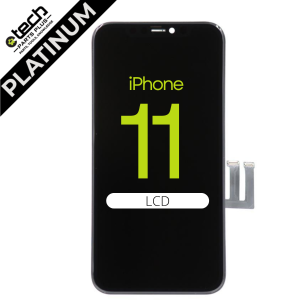 Platinum LCD Screen Assembly for use with iPhone 11 (Black)
