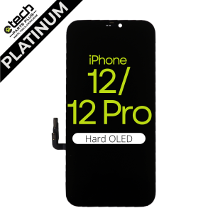 Platinum Hard OLED Assembly for use with iPhone 12 / iPhone 12 Pro
