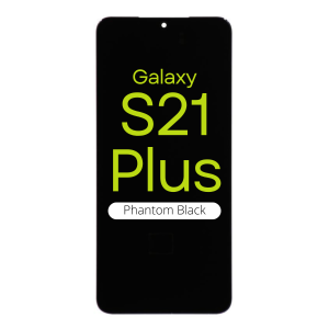 Platinum OLED Screen for use with Samsung Galaxy S21 Plus with Frame (Phantom Black)